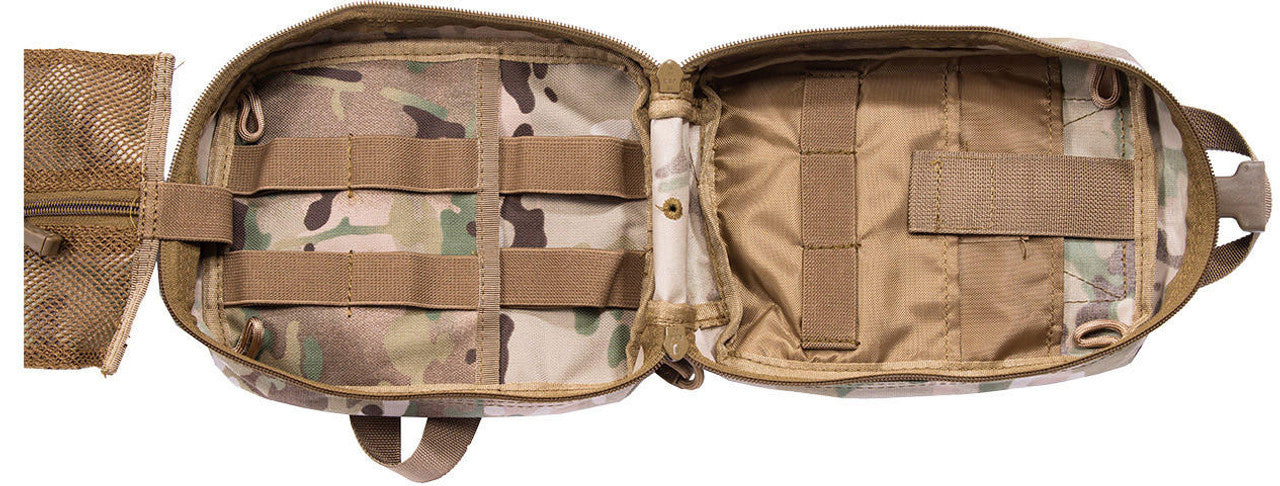 Lancer Tactical Admin Pouch w/ Molle, Camo