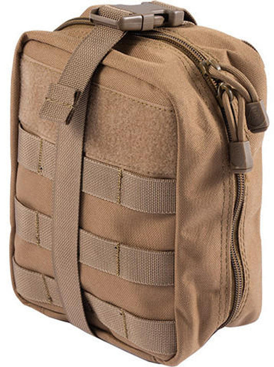 Lancer Tactical Airsoft Admin Pouch w/ Molle, Khaki