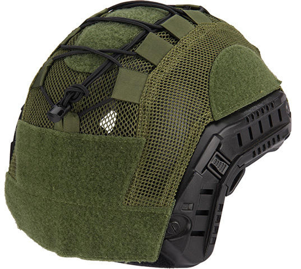 Lancer Tactical BUMP Helmet Cover in Large, OD Green