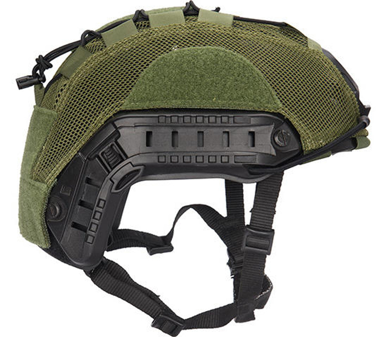 Lancer Tactical BUMP Helmet Cover in Medium, OD Green