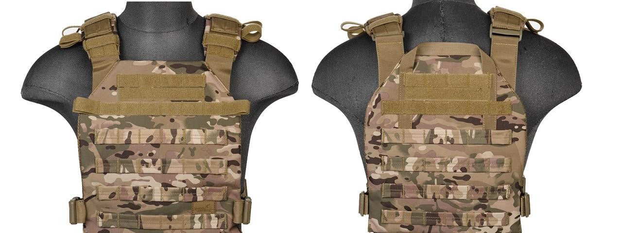 Lancer Tactical CA-883 Lightweight Plate Carrier - Modern Camo