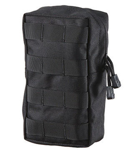 Lancer Tactical General Purpose Molle Pouch, Black