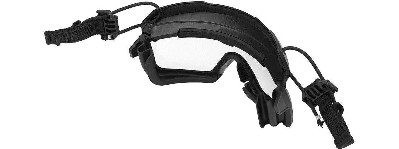 Lancer Tactical Helmet Safety Goggles w/ Clear Lens