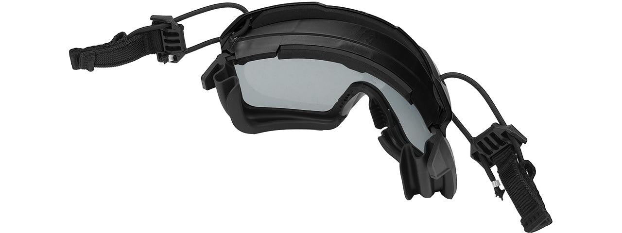 Lancer Tactical Helmet Safety Goggles w/ Smoke Lens