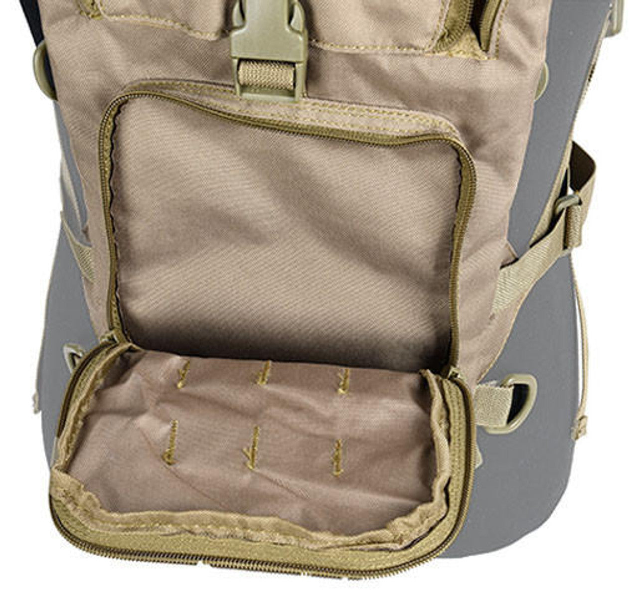 Lancer Tactical Lightweight Hydration Backpack, Coyote Brown