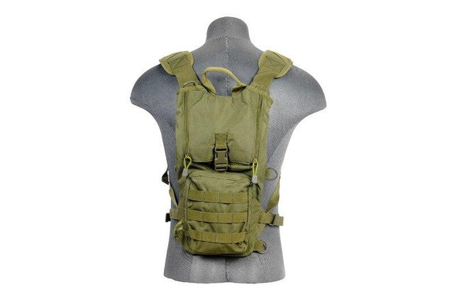 Lancer Tactical Lightweight Hydration Pack, OD Green