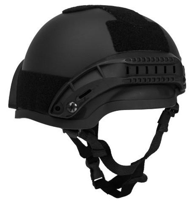 Lancer Tactical MICH 2002 SF Type Plastic Helmet, Black