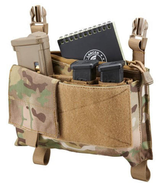 Lancer Tactical MK4 Fight Chassis Buckle Up Pouch Panel, Camo