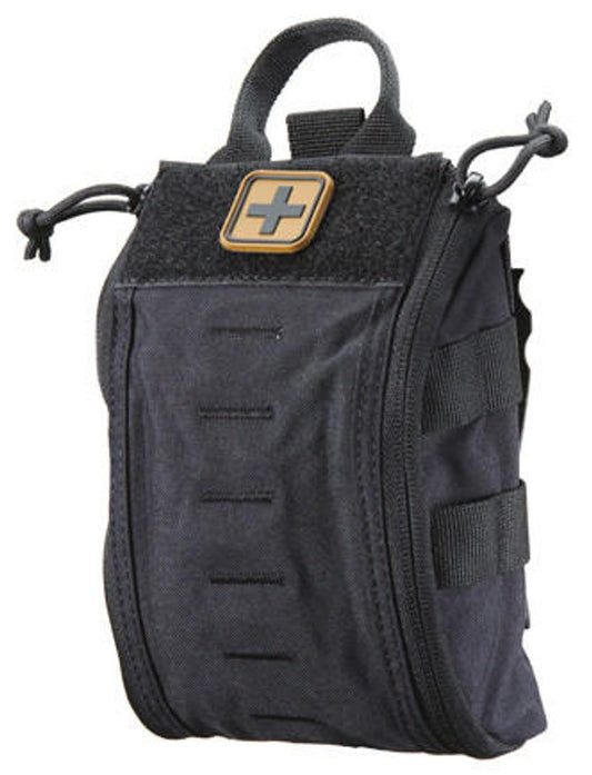 Lancer Tactical MOLLE Quick Response Medical Pouch, Black