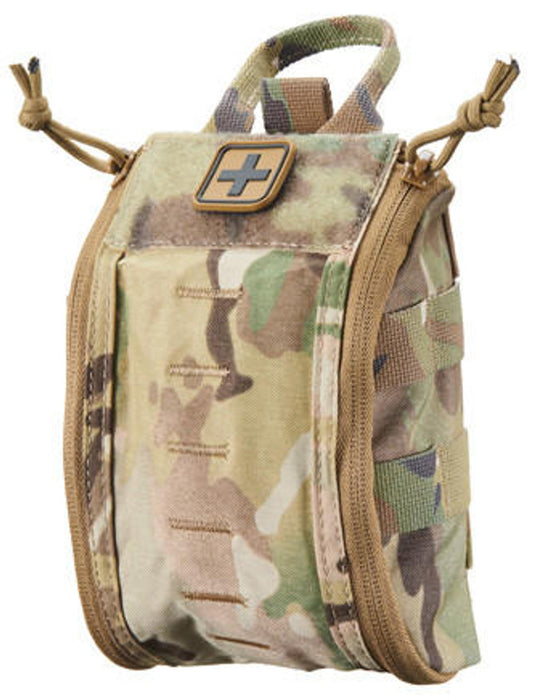 Lancer Tactical MOLLE Quick Response Medical Pouch, Multi-Camo