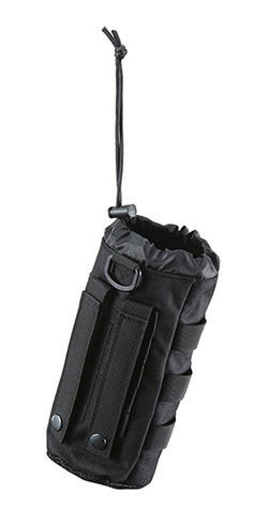 Lancer Tactical Molle Water Bottle Pouch, Black