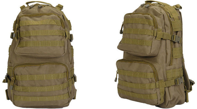 Lancer Tactical Multi-Purpose Backpack, Dark Earth