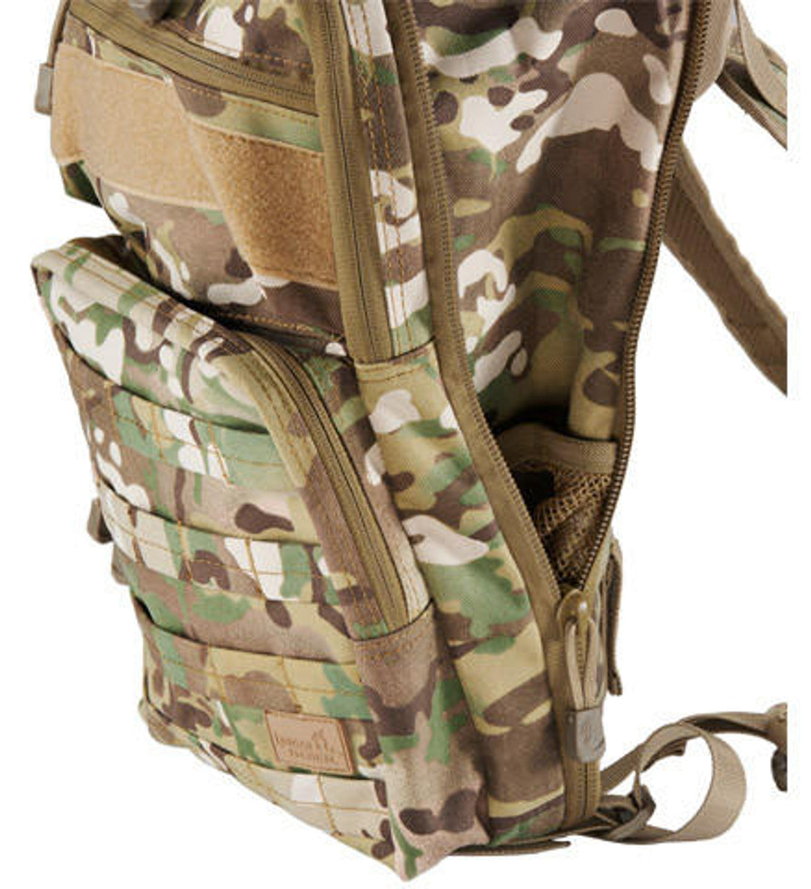 Lancer Tactical Multi-Use Expandable Backpack, Multi-Camo