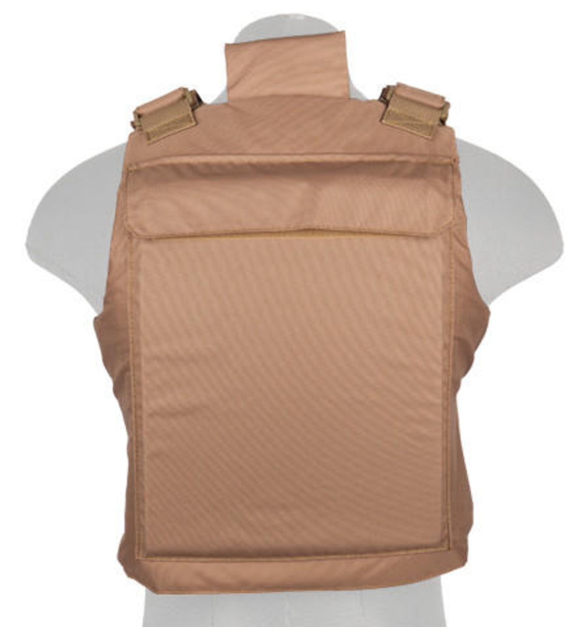 Lancer Tactical Nylon Body Armor Tactical Vest, Khaki