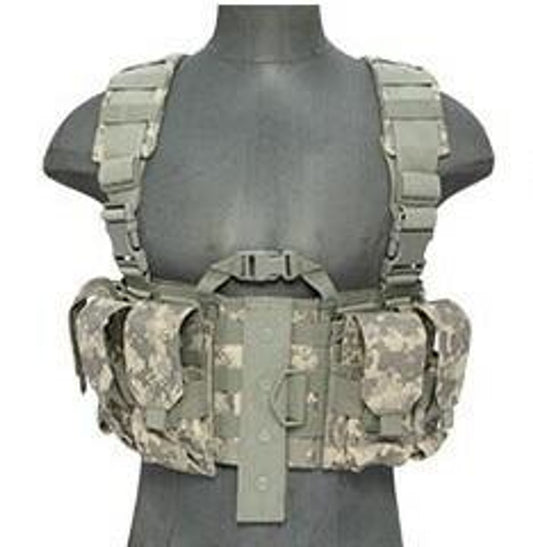 Lancer Tactical Nylon M4 Chest Harness, ACU