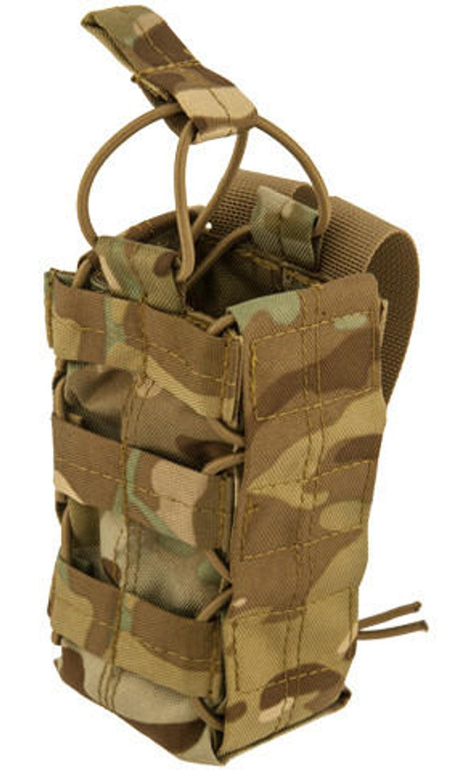 Lancer Tactical Nylon Pouch For Radio/Canteen, Camo