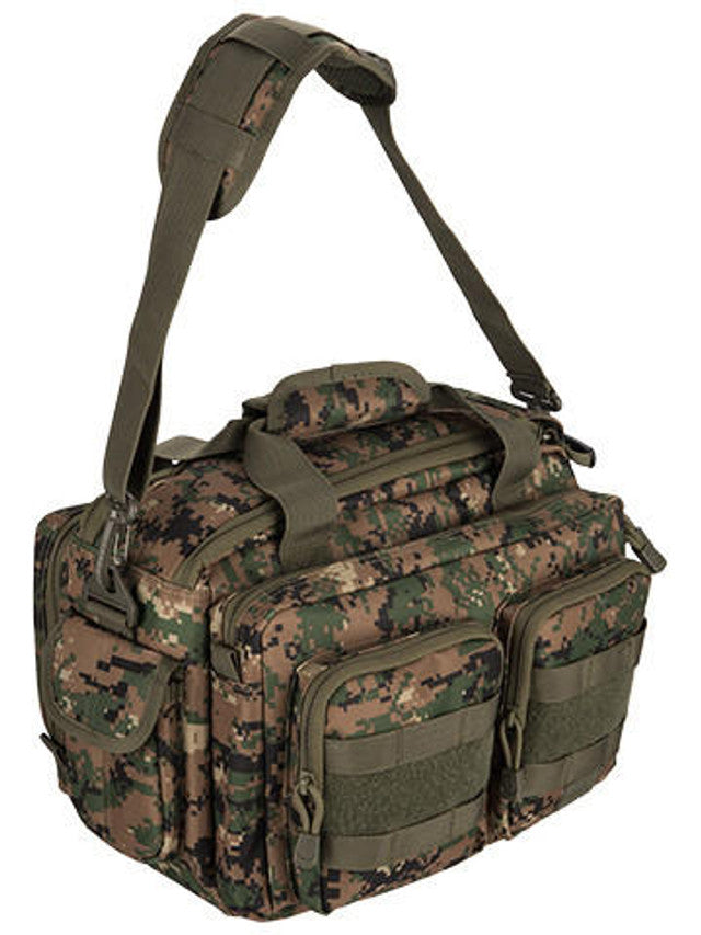 Lancer Tactical Nylon Range Bag, Jungle Digital