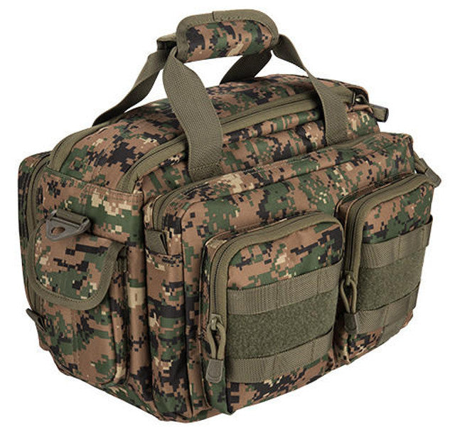 Lancer Tactical Nylon Range Bag, Jungle Digital