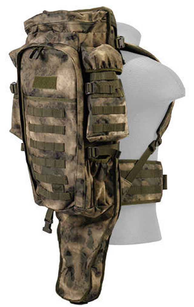 Lancer Tactical Nylon Rifle Backpack, AT-FG