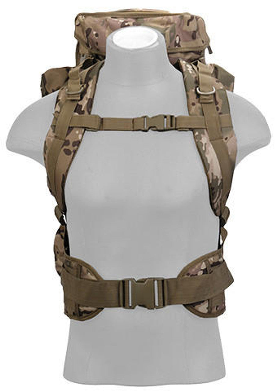 Lancer Tactical Nylon Rifle Backpack, Camo