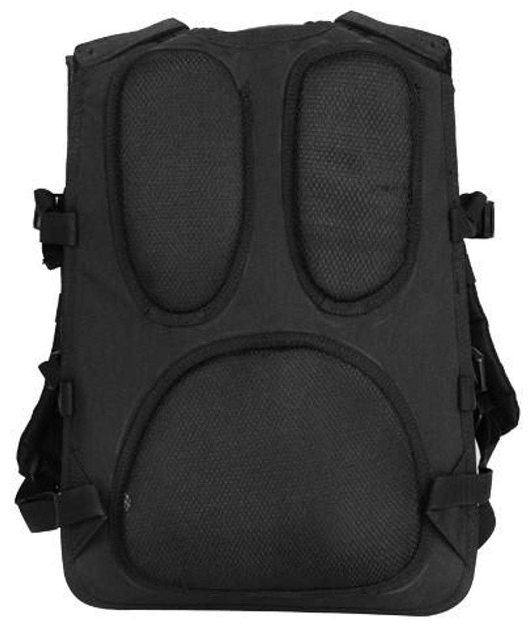 Lancer Tactical Nylon Tactical Laptop Backpack, Black