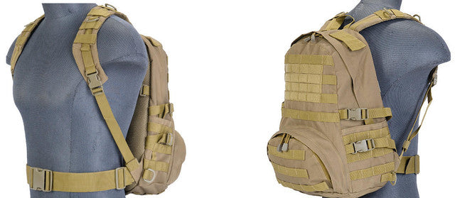 Lancer Tactical Patrol Backpack, Dark Earth