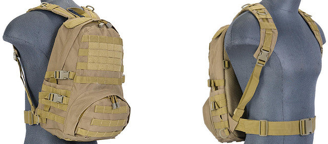 Lancer Tactical Patrol Backpack, Dark Earth