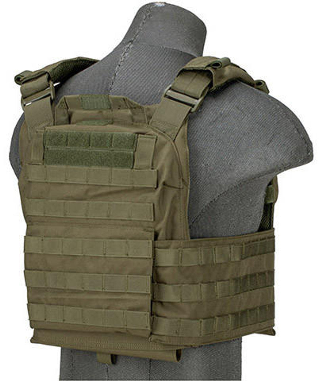 Lancer Tactical Quick Depart Plate Carrier, OD Green