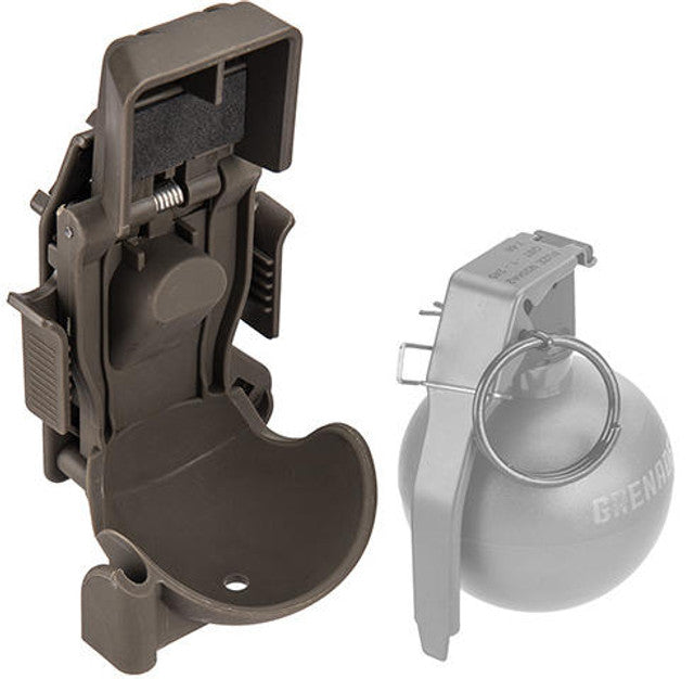 Lancer Tactical Quick Release Sleeve for M67 Grenade, Foliage