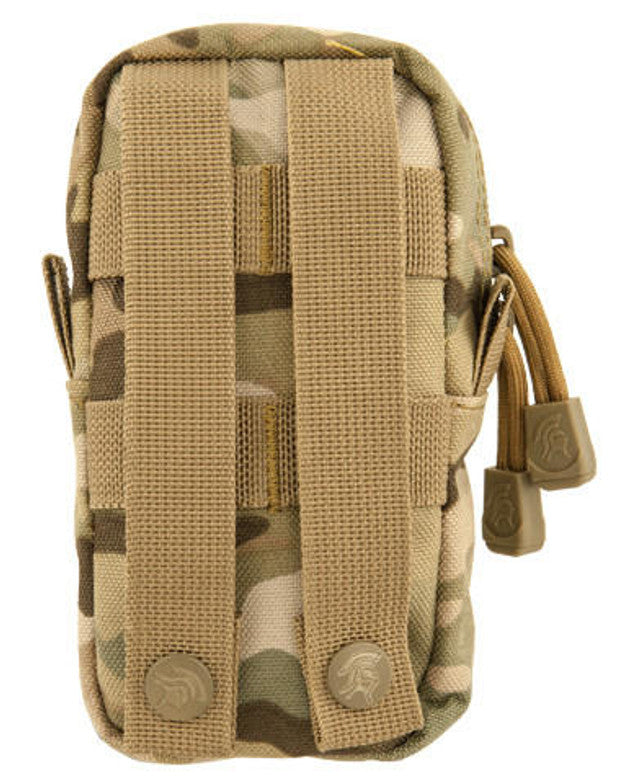 Lancer Tactical Small Enclosed M4 EMT Utility Pouch, Camo