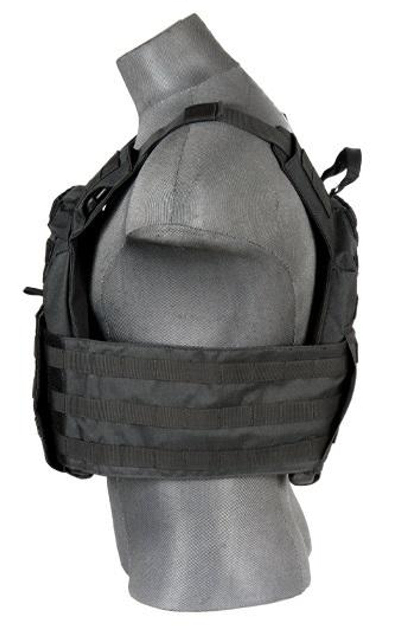 Lancer Tactical Speed Attack Plate Carrier, Black