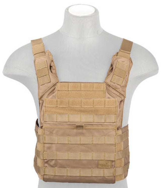 Lancer Tactical Speed Attack Tactical Vest, Coyote Brown