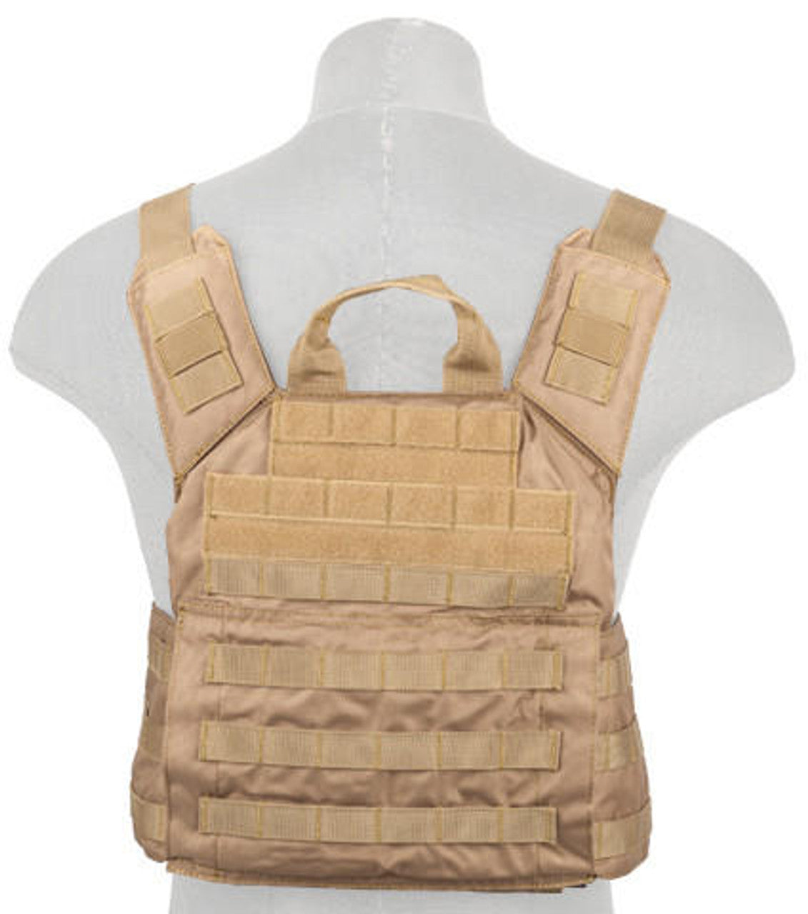 Lancer Tactical Speed Attack Tactical Vest, Coyote Brown