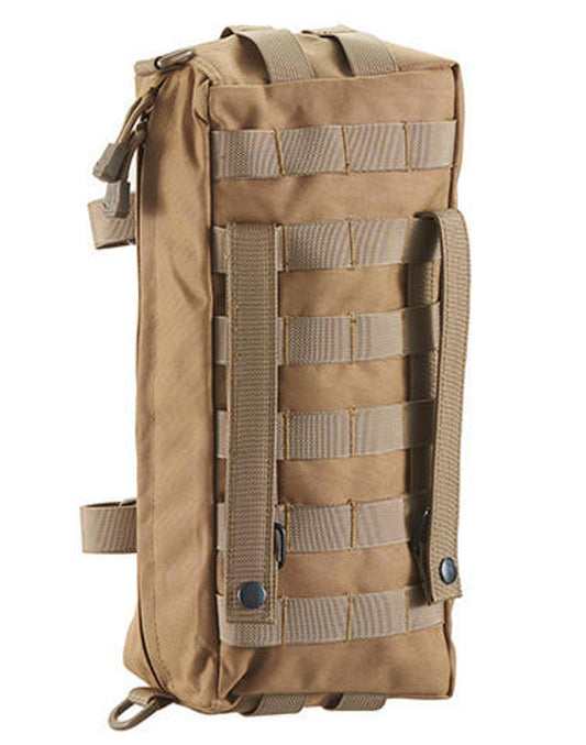 Lancer Tactical Vertical General Purpose Pouch, Khaki