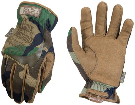 Mechanix FastFit Tactical Gloves, Woodland