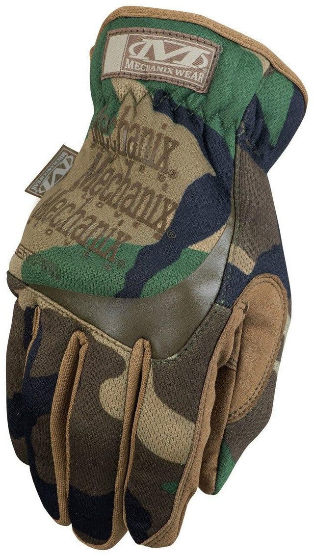 Mechanix FastFit Tactical Gloves, Woodland