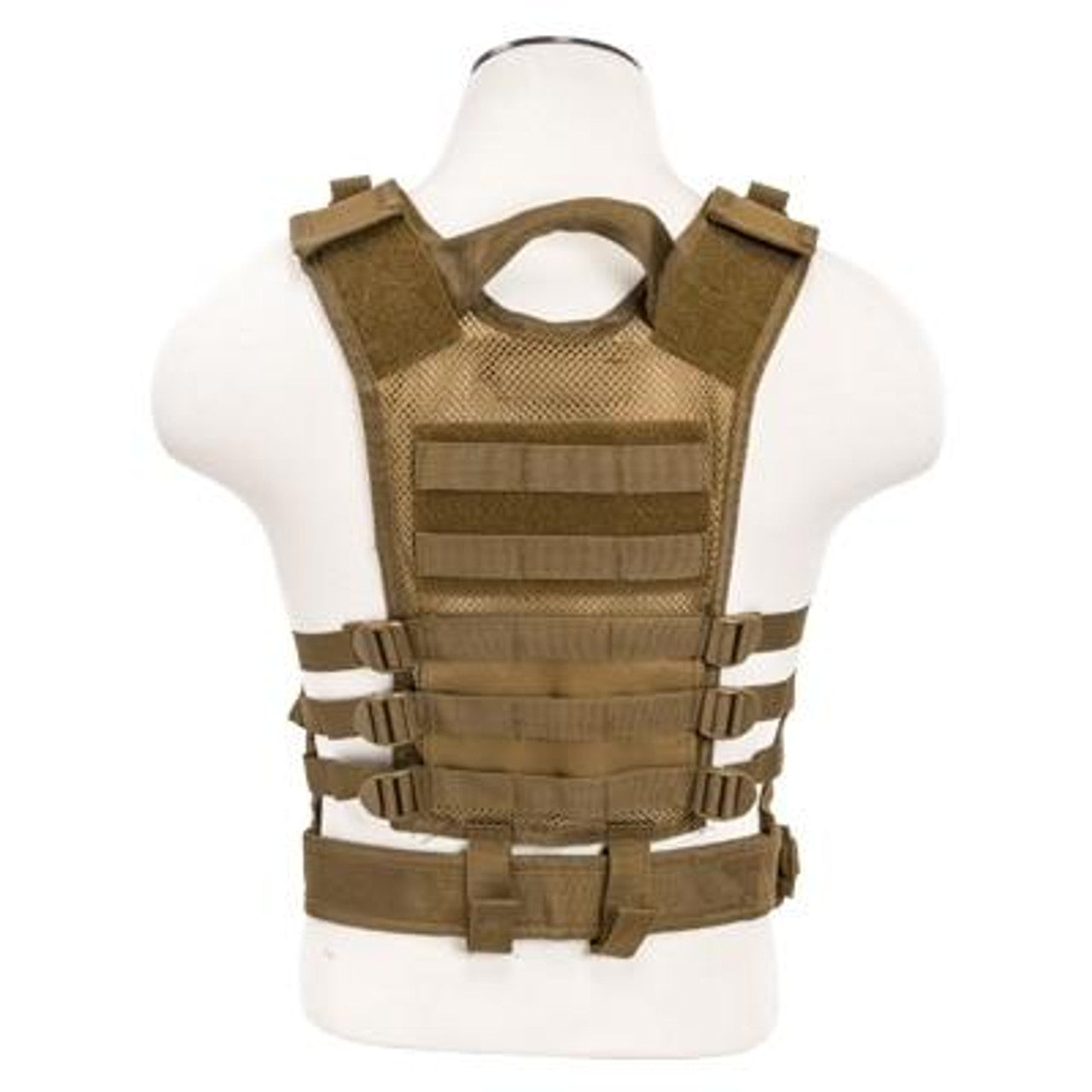 NC Star Children's Tactical Vest, Tan