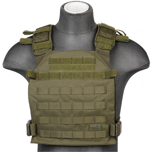 Lancer Tactical CA-883 Lightweight Plate Carrier, OD Green