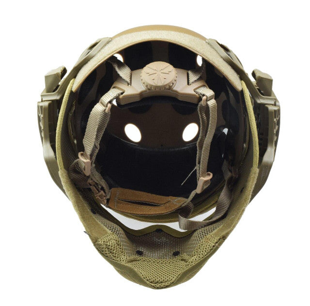 RTQ G4 System PJ Helmet & Full Mask, FDE/Tan