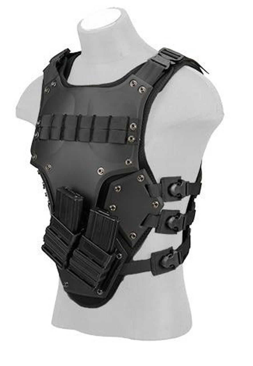 TF3 High Speed Airsoft Body Armor, Black