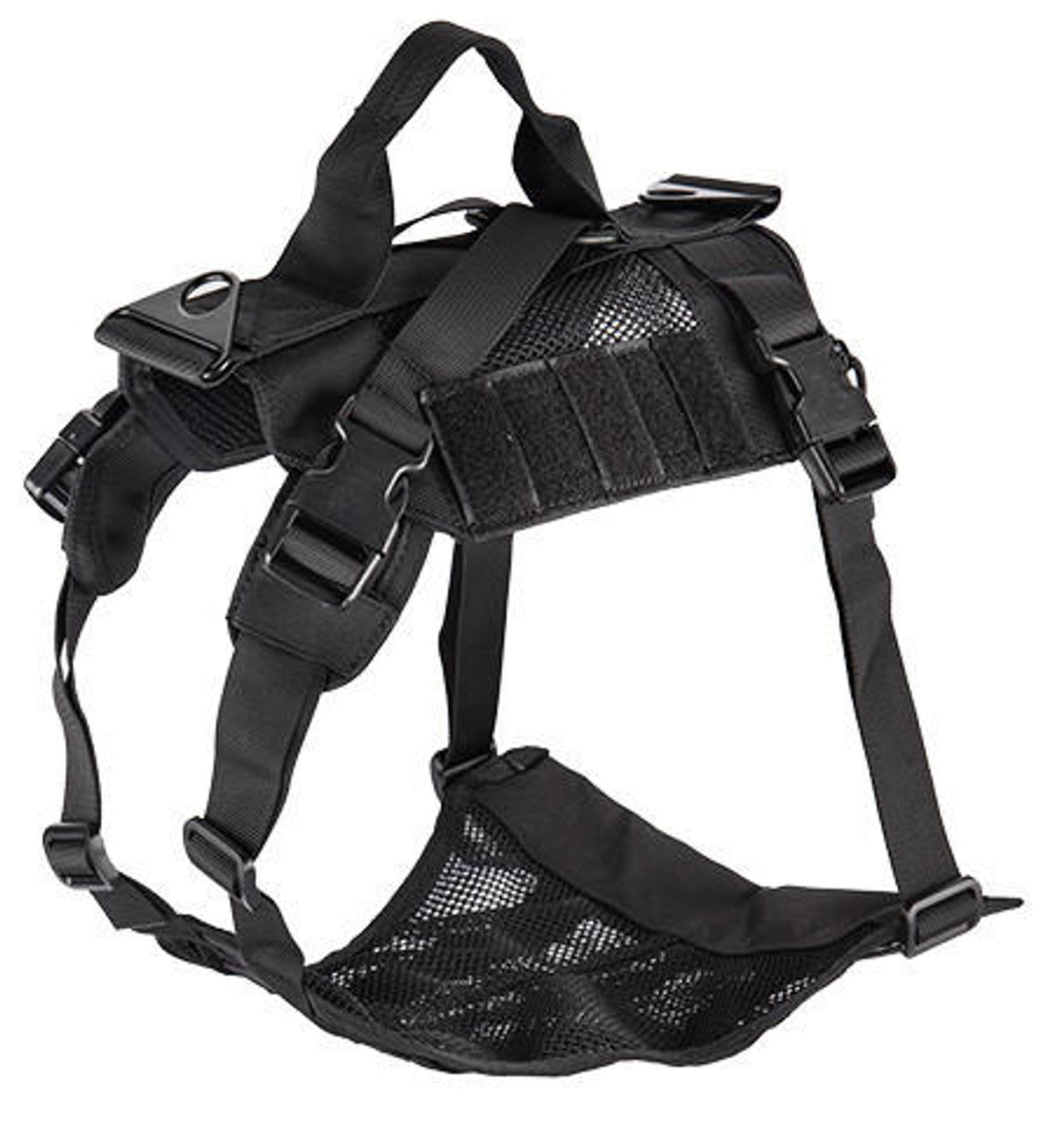 UK Arms Mesh Adjustable Tactical Dog Vest, Black