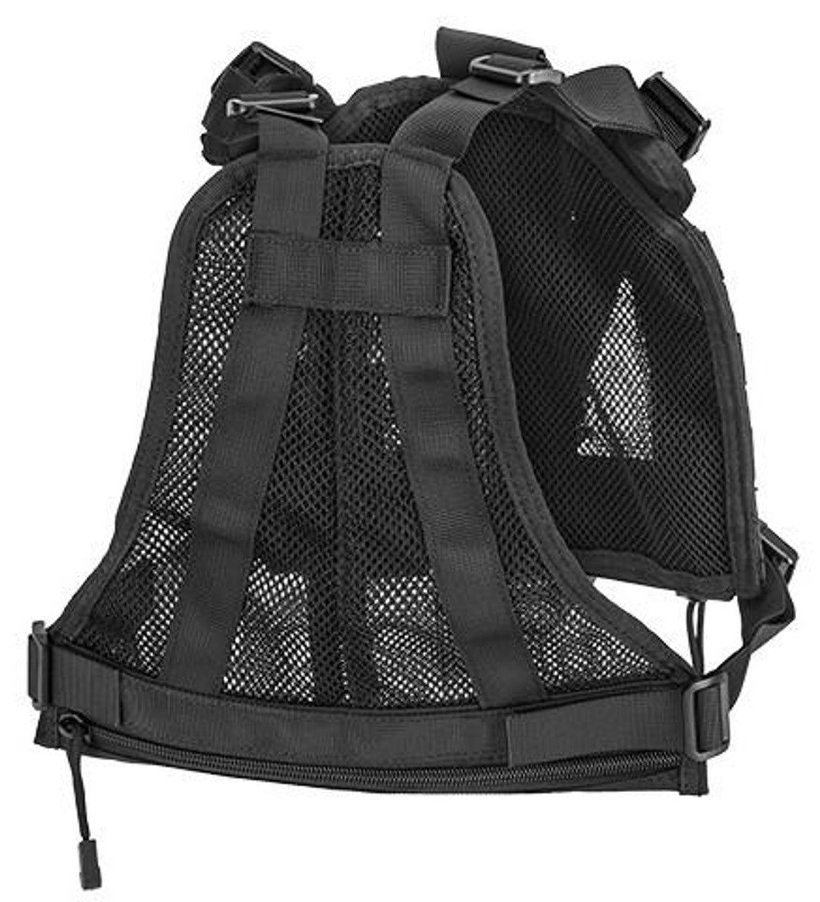 UK Arms Mesh Adjustable Tactical Dog Vest, Black