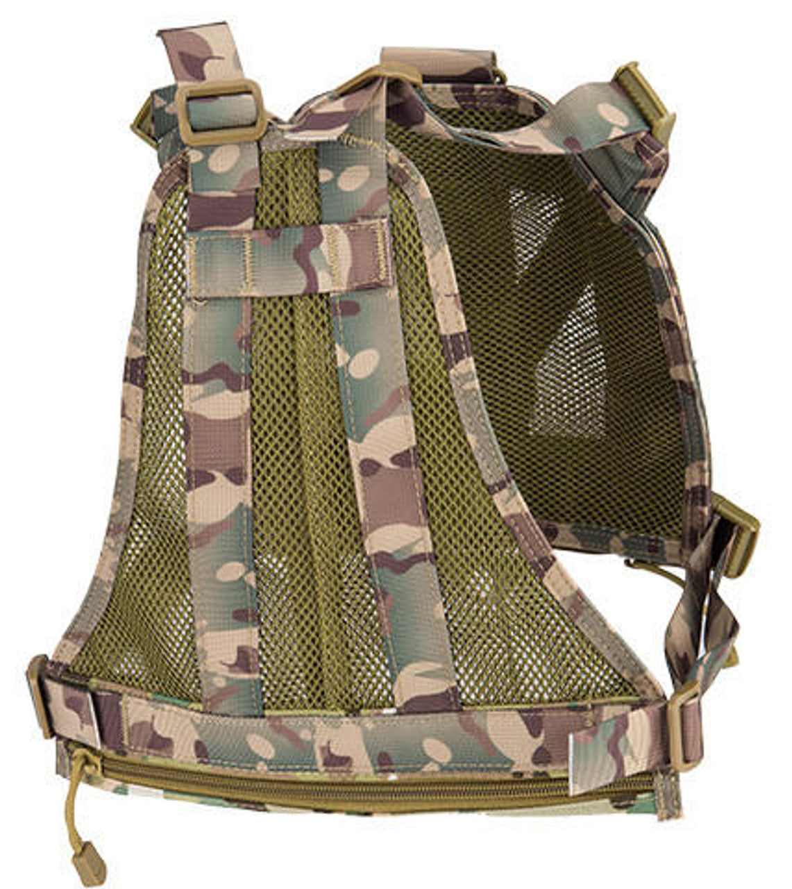 UK Arms Mesh Adjustable Tactical Dog Vest, Camo