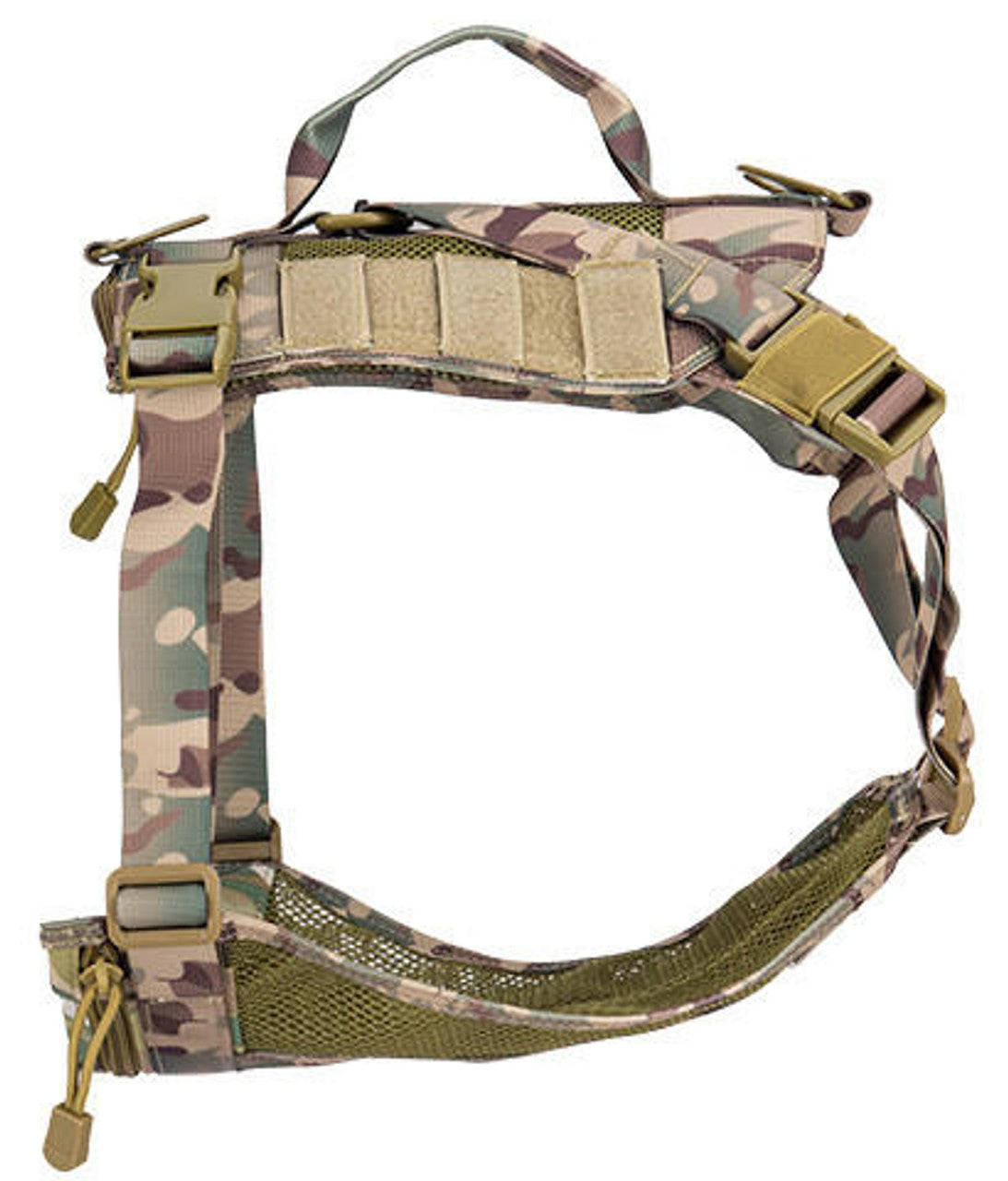 UK Arms Mesh Adjustable Tactical Dog Vest, Camo