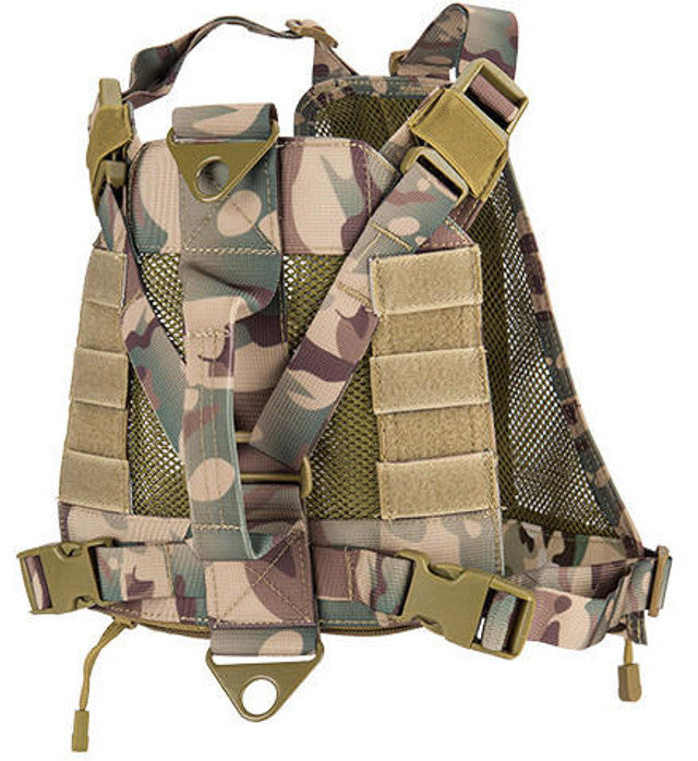 UK Arms Mesh Adjustable Tactical Dog Vest, Camo