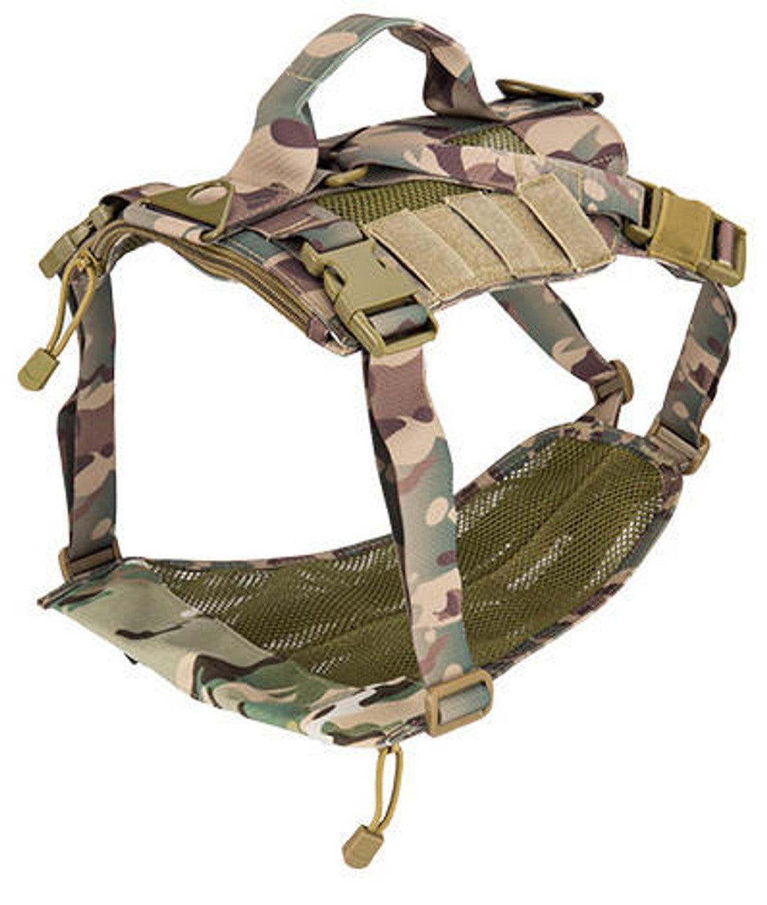 UK Arms Mesh Adjustable Tactical Dog Vest, Camo