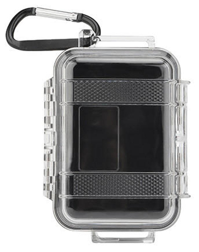 UK Arms Micro Storage Case, Clear/Black