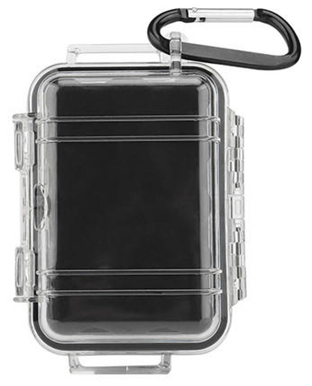 UK Arms Micro Storage Case, Clear/Black