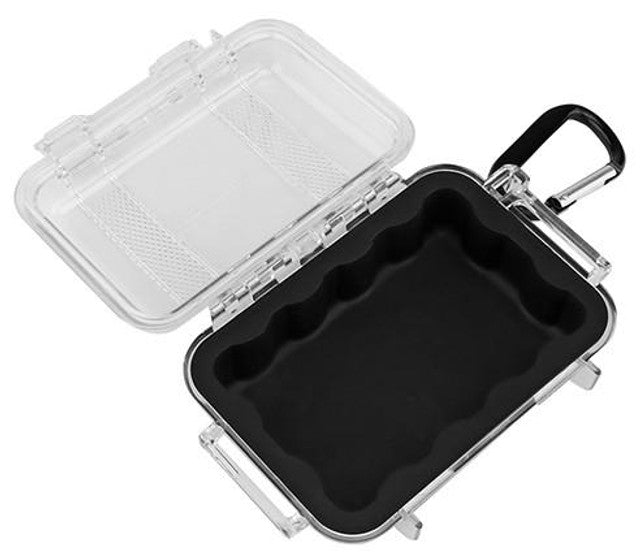 UK Arms Micro Storage Case, Clear/Black