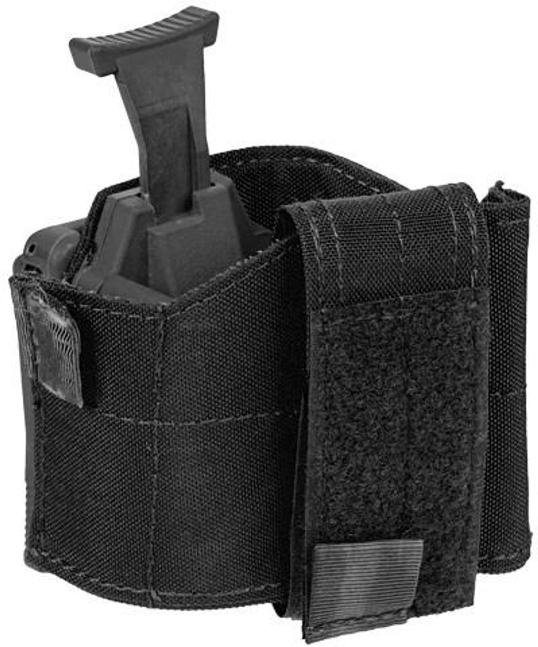 Universal Pistol Holster w/ Belt Clip, Black